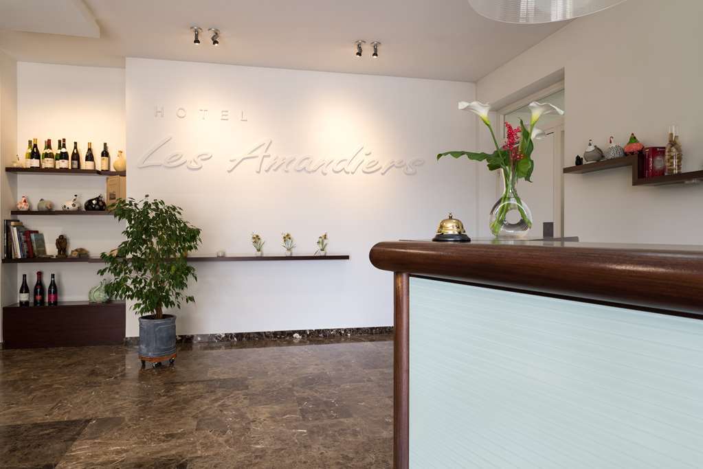 Hotel Les Amandiers 투르농쉬르론 내부 사진